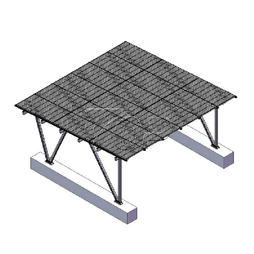 waterproof solar carport brackets with charging