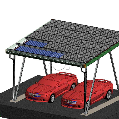 Waterproof solar carport Manufacture China