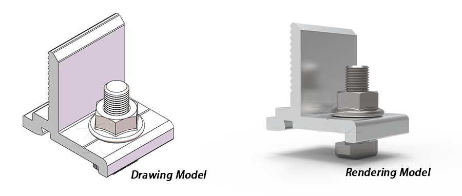 Affordable rail clamps for solar racking