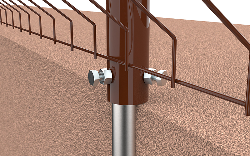 solar farm mesh fence