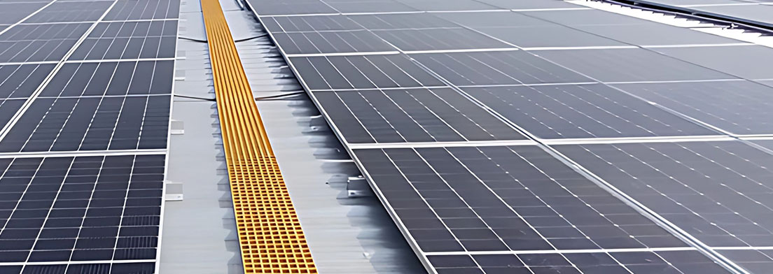 solar panel roof mounting system project