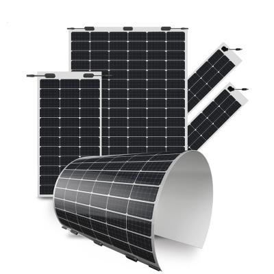Tấm pin mặt trời linh hoạt 380w cho thuyền và mái nhà
        