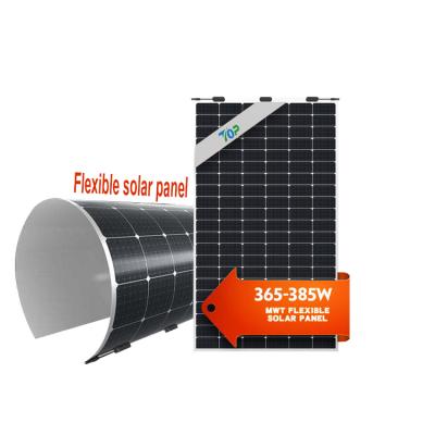 Tấm pin mặt trời linh hoạt 360W ~ 385W hiệu suất cao
        