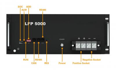 Giá đỡ pin lithium 48V 50Ah Lifepo4 cho hệ thống năng lượng mặt trời kết hợp ngoài lưới
        